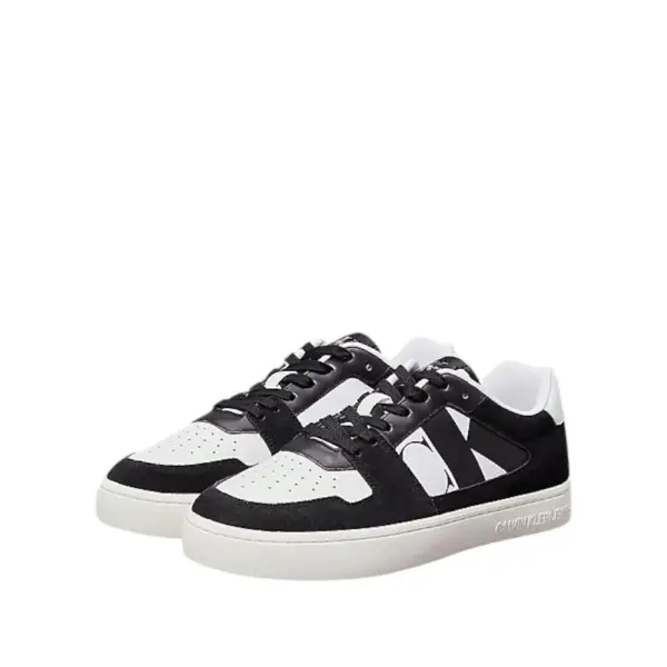 Calvin Klein - Classic Cupsole Ανδρικά Sneakers YM0YM01093-0GM Μαύρο/Λευκό YM0YM01093-0GM
