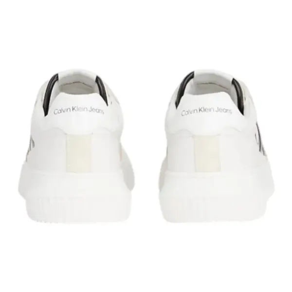 Calvin Klein - Cupsole Lth Ανδρικά Chunky Sneakers YM0YM00897-01T Λευκό YM0YM00897-01T
