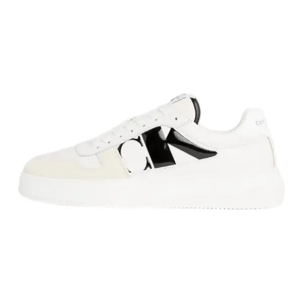 Calvin Klein - Cupsole Lth Ανδρικά Chunky Sneakers YM0YM00897-01T Λευκό YM0YM00897-01T
