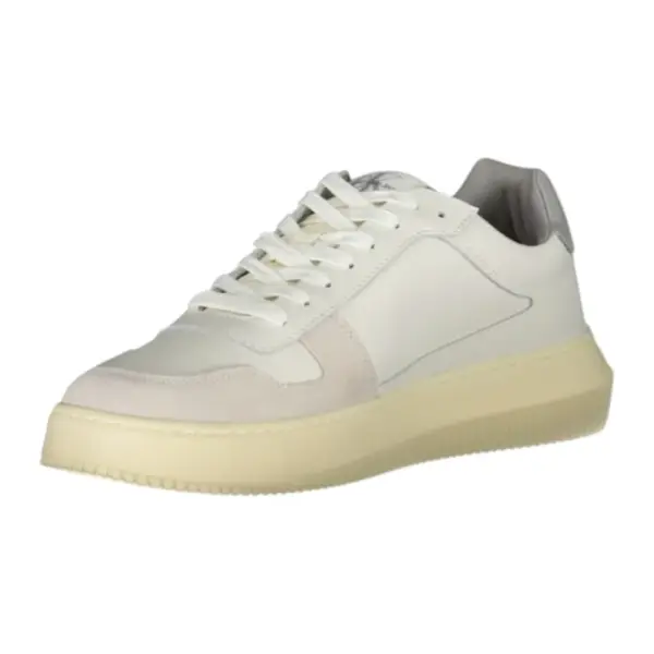 Calvin Klein - Cupsole Lth Ανδρικά Chunky Sneakers YM0YM00897-01W Κόκκινο YM0YM00897-01W