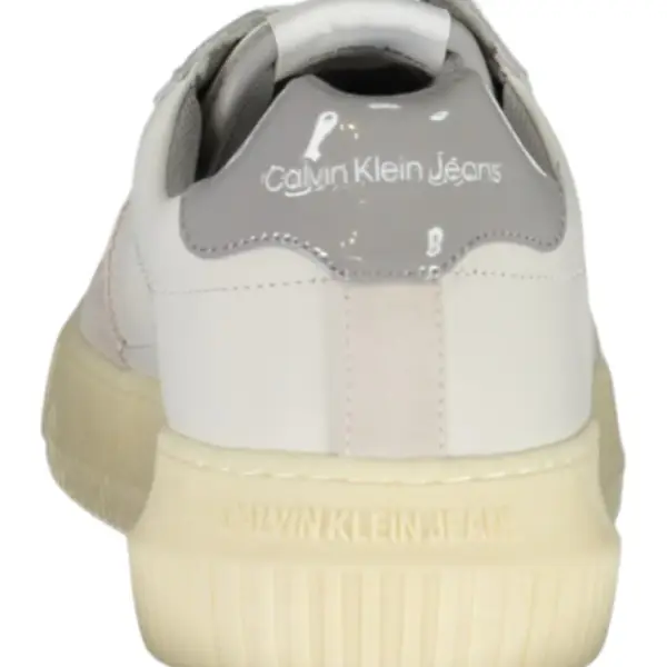 Calvin Klein - Cupsole Lth Ανδρικά Chunky Sneakers YM0YM00897-01W Κόκκινο YM0YM00897-01W