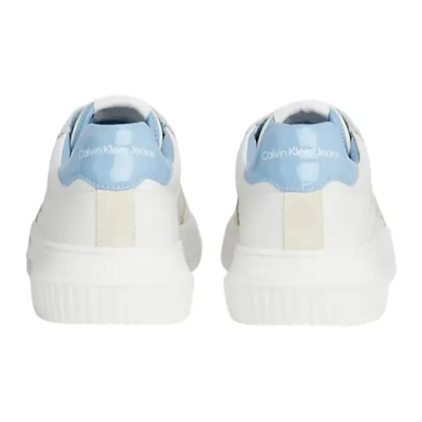 Calvin Klein - Cupsole Lth Ανδρικά Chunky Sneakers YM0YM00897-0LG Λευκό YM0YM00897-0LG