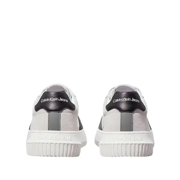 Calvin Klein - Cupsole Mono Lth Ανδρικά Chunky Sneakers YM0YM01122-01V Λευκό YM0YM01122-01V