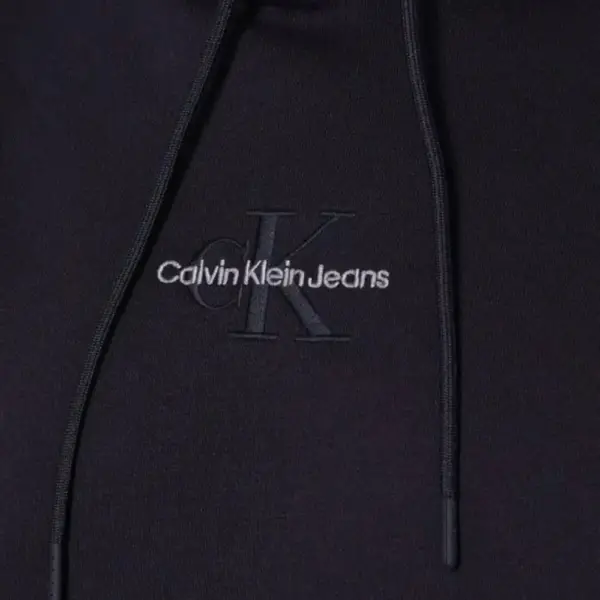 Calvin Klein - Fleece Monogram Φούτερ J30J325629-0GM Μαύρο J30J325629-0GM