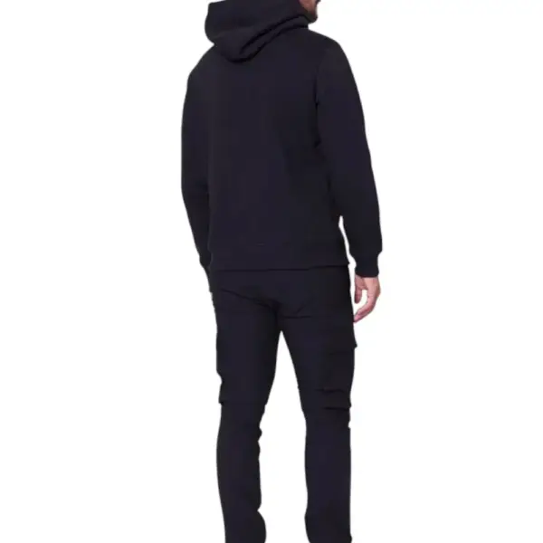 Calvin Klein - Fleece Monogram Φούτερ J30J325629-0GM Μαύρο J30J325629-0GM