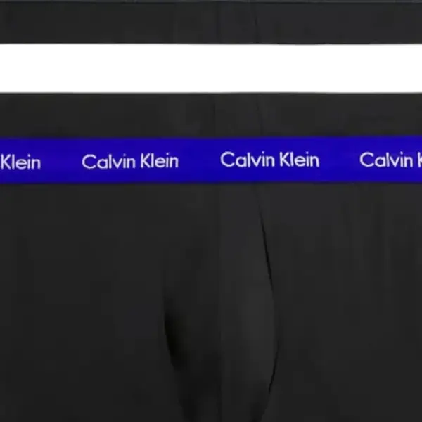 Calvin Klein - Ανδρικά Μποξεράκια Low Rise Trunk 3Pack 0000U2664G-H4X Μαύρο 0000U2664G-H4X
