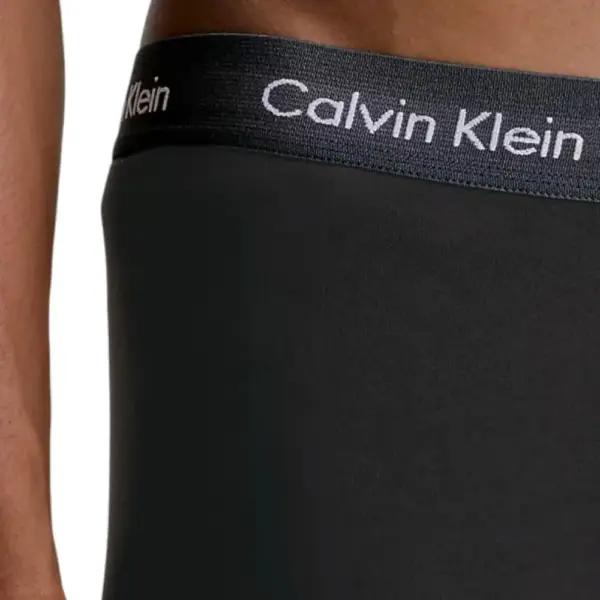 Calvin Klein - Ανδρικά Μποξεράκια Low Rise Trunk 3Pack 0000U2664G-H4X Μαύρο 0000U2664G-H4X