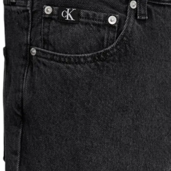 Calvin Klein - Ανδρικό Jean Dad Straight Fit J30J324297-1BY Μαύρο J30J324297-1BY