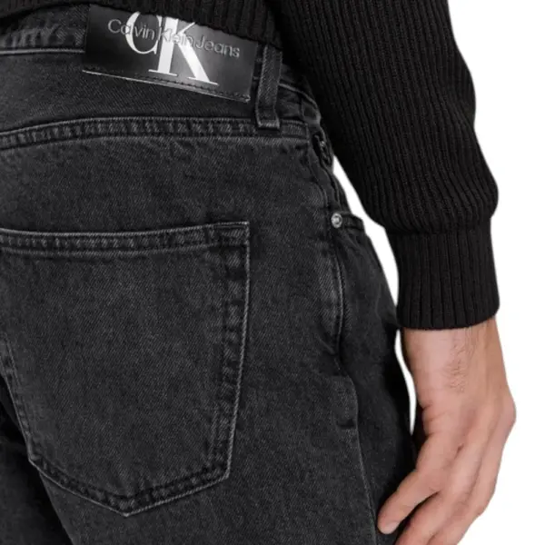 Calvin Klein - Ανδρικό Jean Dad Straight Fit J30J324297-1BY Μαύρο J30J324297-1BY