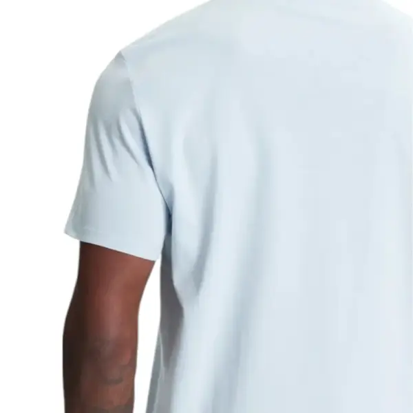 Calvin Klein - Ανδρικό T-shirt Smooth Cttn Solid Regular Fit LV040HM265-3UD Σιέλ LV040HM265-3UD