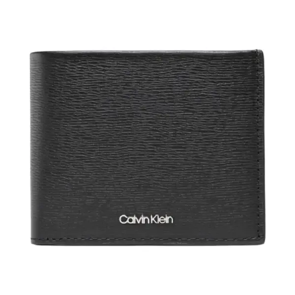 Calvin Klein - Ανδρικό Πορτοφόλι Ck Median Bifold K50K509989-BAX Μαύρο