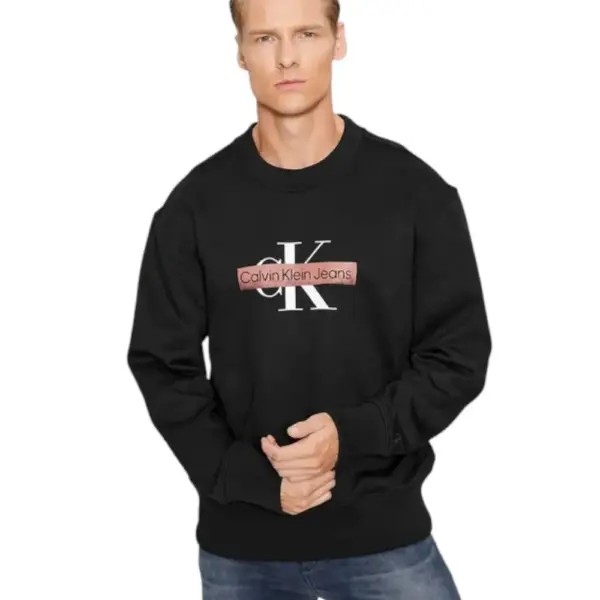 Calvin Klein - Ανδρικό Φούτερ J30J324113-BEH Μαύρο