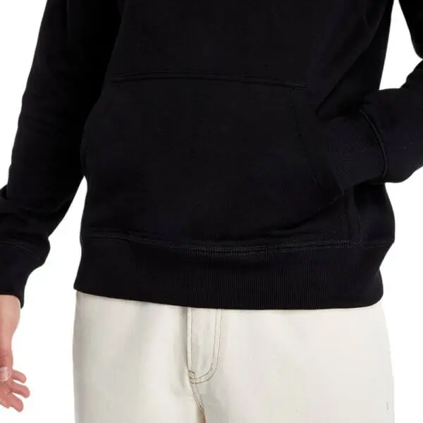 Calvin Klein - Ανδρικό Φούτερ Monogram Sleeve Badge Regular Fit J30J314036-BAE Μαύρο J30J314036-BAE