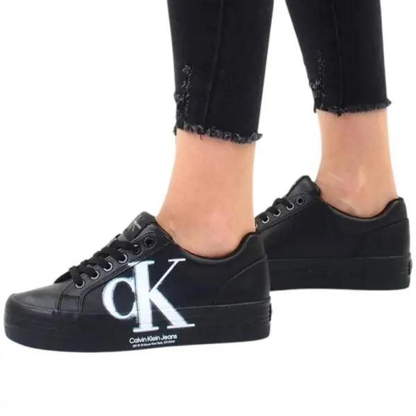 Calvin Klein - Γυναικεία Sneakers YW0YW00908-0GO Μαύρο YW0YW00908-0GO