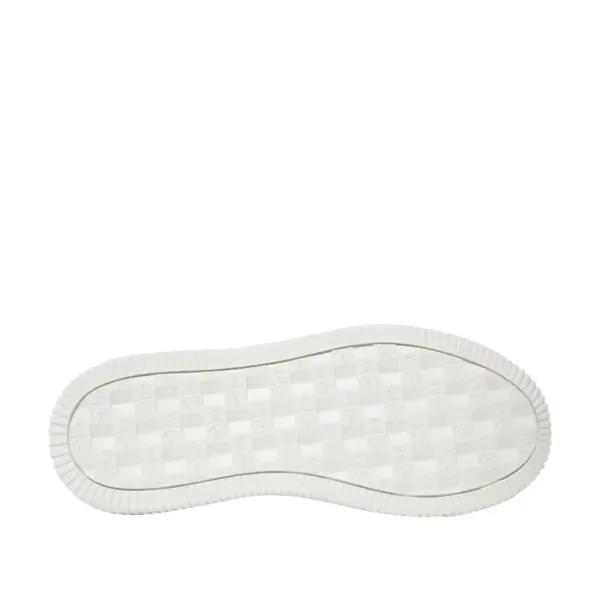 Calvin Klein - Γυναικεία Δερμάτινα Sneakers Chunky Cupsole Mono Wn YW0YW00823-02S Λευκό YW0YW00823-02S