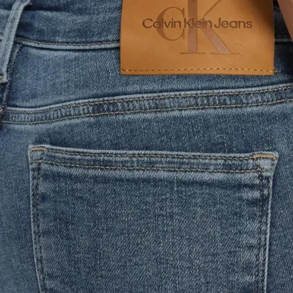 Calvin Klein - Γυναικείο Παντελόνι Mid Rise Skinny Jeans J20J224488-1A4 Μπλε J20J224488-1A4