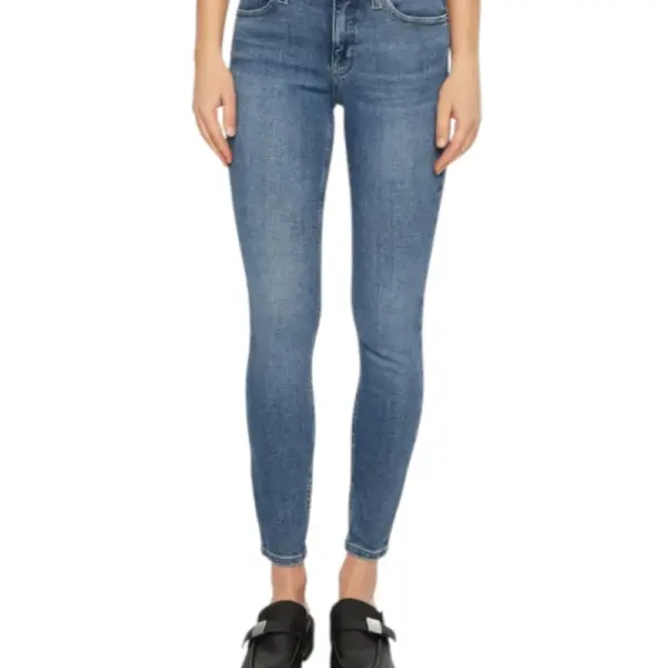Calvin Klein - Γυναικείο Παντελόνι Mid Rise Skinny Jeans J20J224488-1A4 Μπλε