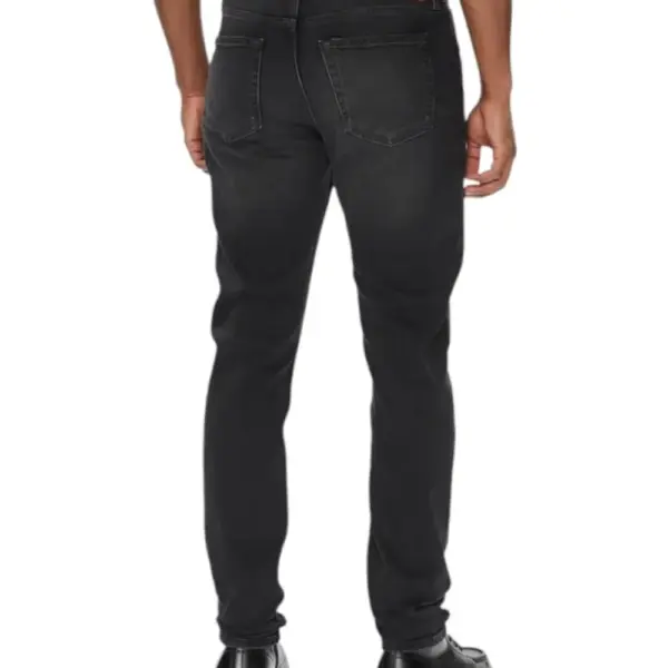 Calvin Klein – Ανδρικό Jean Slim Taper Ck Ess LV04RB754G-846 Μαύρο LV04RB754G-846
