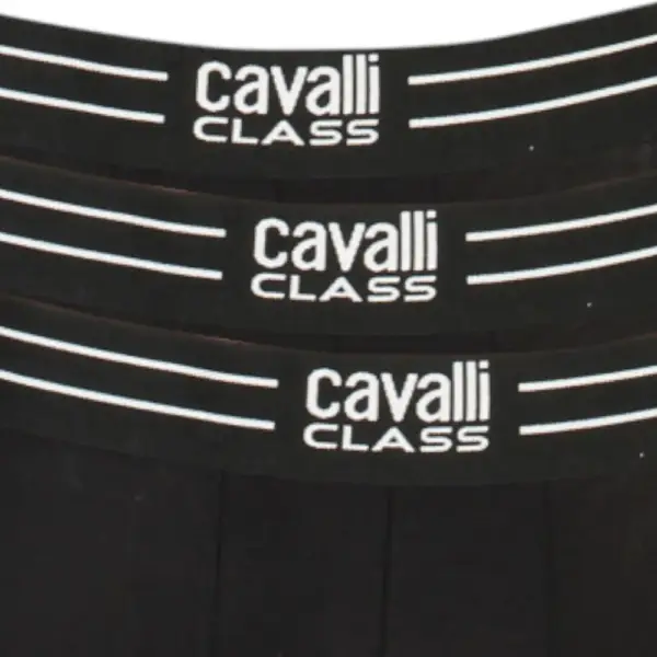 Cavalli Class - Ανδρικά Μποξεράκια 3Pack QXO01BJD003-05051 Μαύρο QXO01BJD003-05051