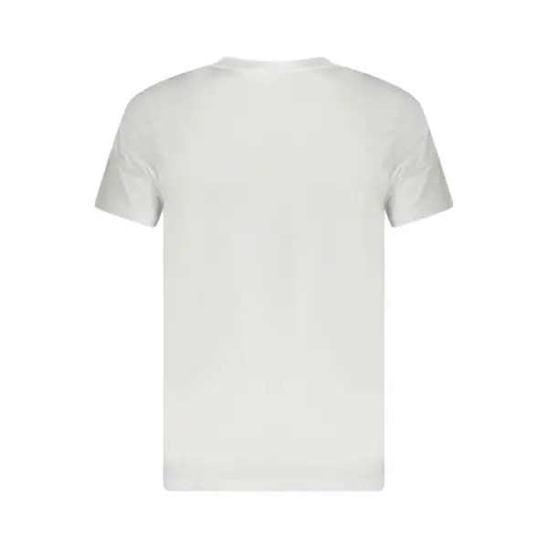 Cavalli Class - Ανδρική Μπλούζα T-Shirt Κοντομάνικη Regular Fit TXT60DJD060-00533 Λευκό TXT60DJD060-00533