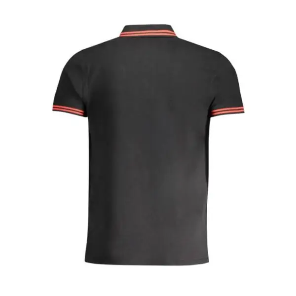 Cavalli Class - Ανδρική Μπλούζα Κοντομάνικη Polo Πικέ QXT64YKB002-05051 Μαύρο QXT64YKB002-05051