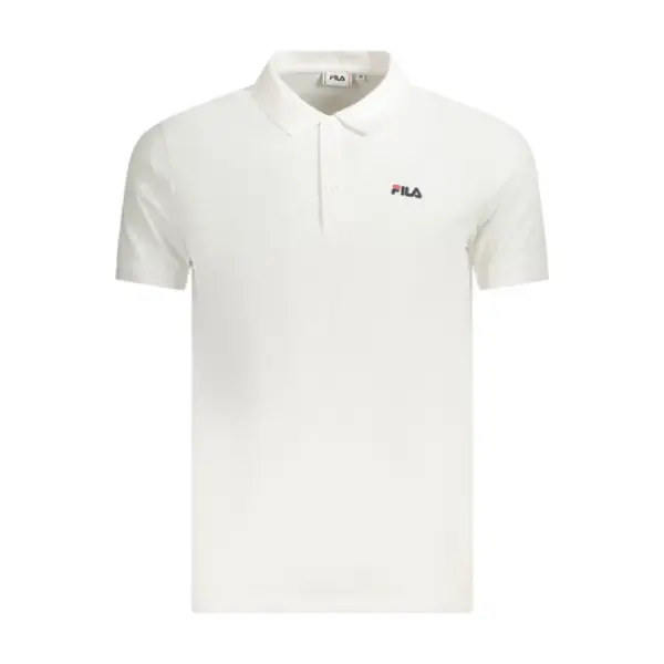 Fila - Ανδρικό Polo T-shirt Slim Fit FAM0717-10001 Λευκό