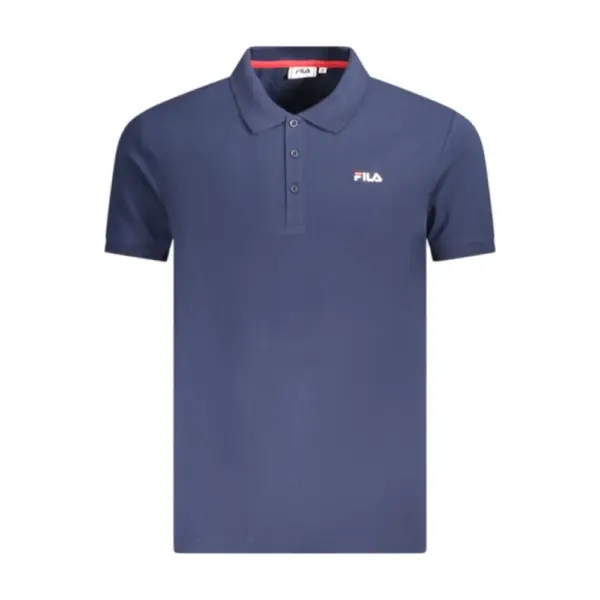 Fila - Ανδρικό Polo T-shirt Slim Fit FAM0717-50004 Μπλε Σκούρο