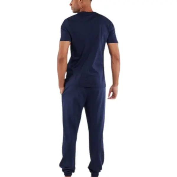 Fila - Ανδρικό T-shirt Lanaken Regular Fit FAM0882-50004 Μπλε Σκούρο FAM0882-50004