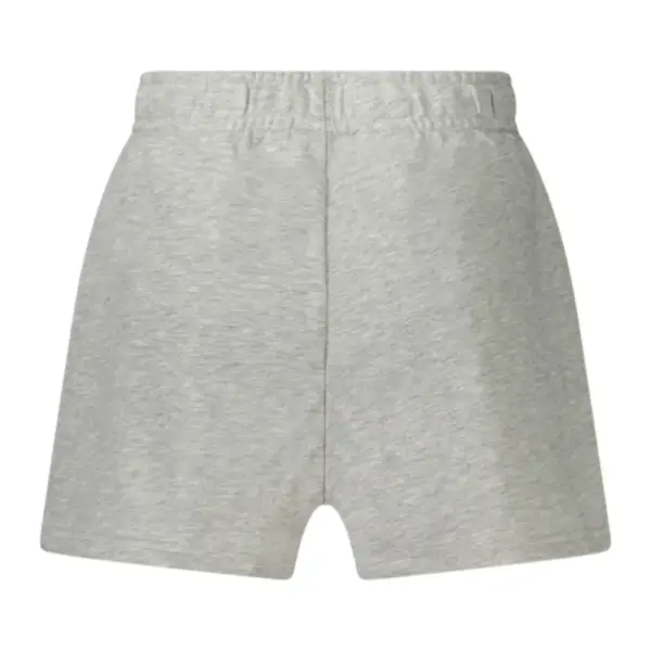 Fila - Γυναικείο Σορτς Βαμβακερό High Waisted FAW1057-80000 Γκρι FAW1057-80000