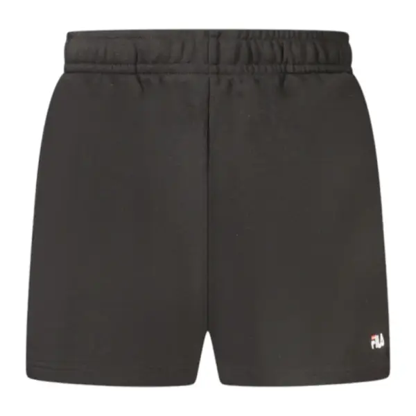 Fila - Γυναικείο Σορτς Βαμβακερό High Waisted FAW1057-80010 Μαύρο