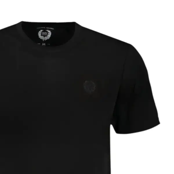 Gian Marco Venturi - Ανδρικό T-Shirt AU01408-BLACK Μαύρο AU01408-BLACK