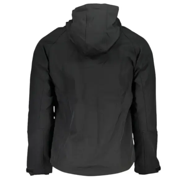 Gian Marco Venturi - Ανδρικό Αδιάβροχο Μπουφάν Hermes Softshell Regular Fit AU01524-BLACK Μαύρο AU01524-BLACK