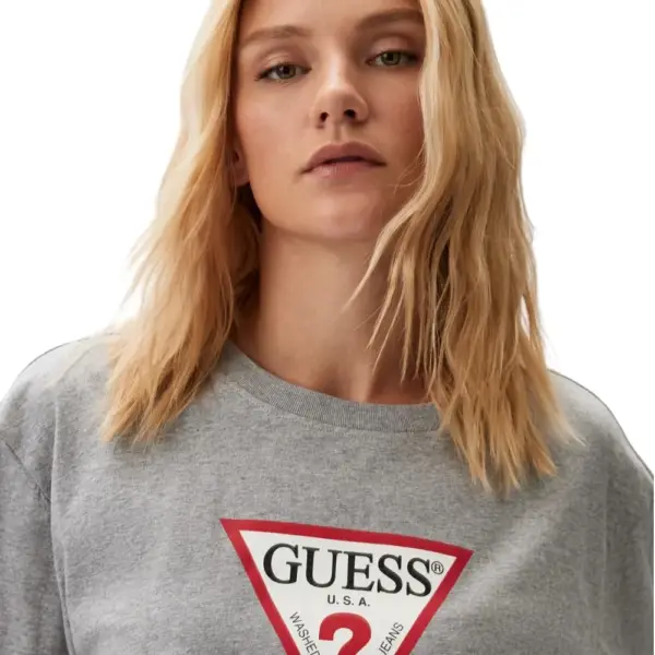 Guess - Γυναικείο T-Shirt W4YI76K8HM0-H90Z Γκρι W4YI76K8HM0-H90Z