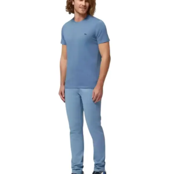 Harmont & Blaine - Ανδρικό T-shirt Κοντομάνικο Slim Fit INL001021223-856 Μπλε INL001021223-856