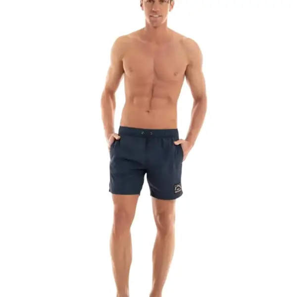 Karl Lagerfeld - Ανδρικό Μαγιό Σορτς KL22MBM01-NAVY Μπλε Ναυτικό KL22MBM01-NAVY