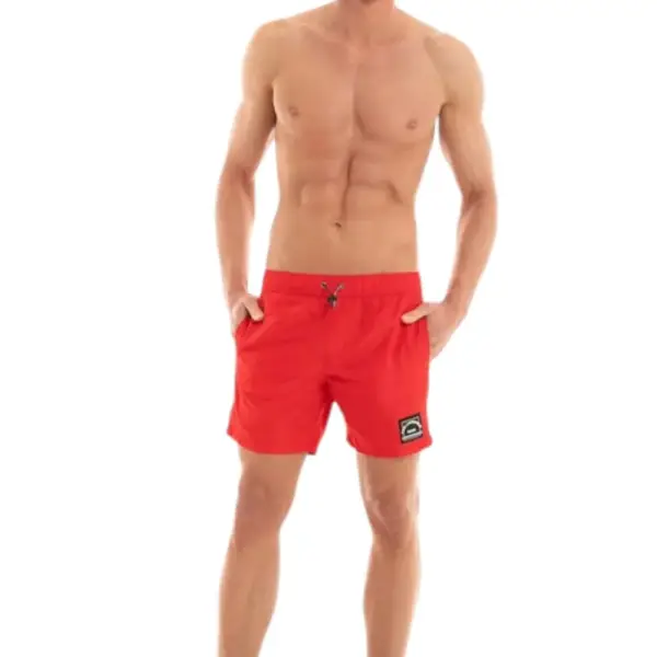 Karl Lagerfeld - Ανδρικό Μαγιό Σορτς KL22MBM01-RED Κόκκινο KL22MBM01-RED