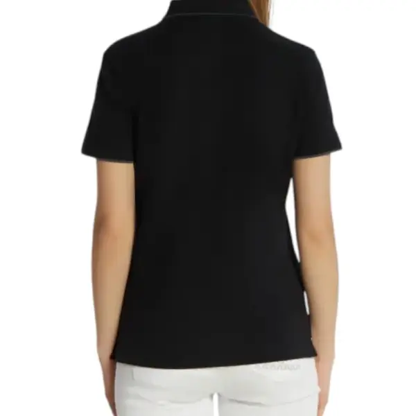 Napapijri -T-Shirt E-Nina Slim Fit NP0A4H8E-041 Μαύρο NP0A4H8E-041