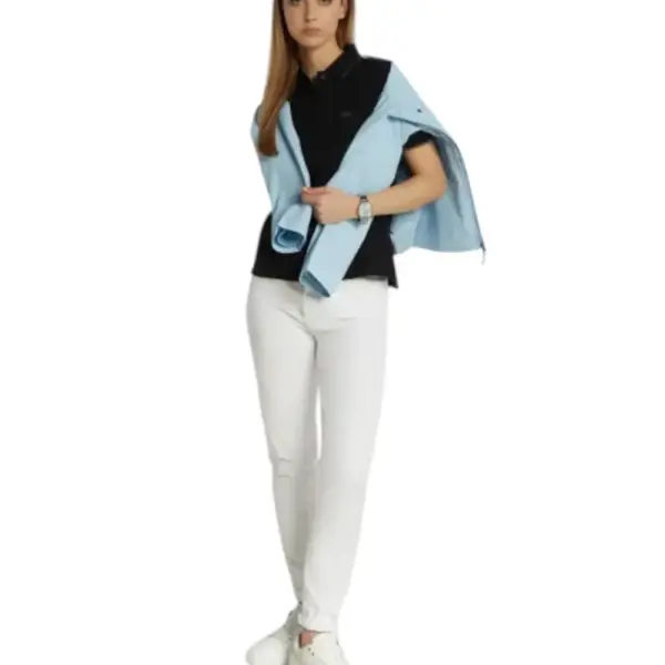 Napapijri -T-Shirt E-Nina Slim Fit NP0A4H8E-041 Μαύρο NP0A4H8E-041