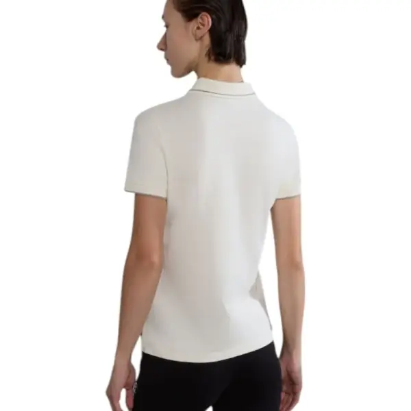 Napapijri -T-Shirt E-Nina Slim Fit NP0A4H8E-002 Λευκό NP0A4H8E-002