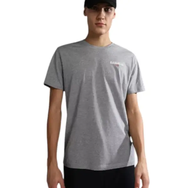Napapijri - Ανδρικό T-shirt NP0A4GWI-160 Γκρι
