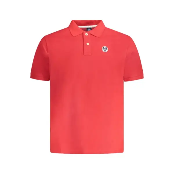 North Sails - Ανδρικό Κοντομάνικο Polo T-Shirt 995011-000-0230 Κόκκινο