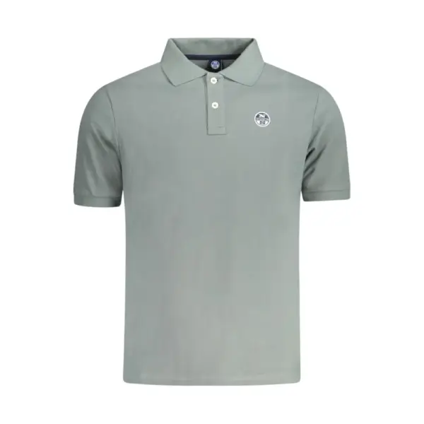 North Sails - Ανδρικό Κοντομάνικο Polo T-Shirt 995011-000-0419 Πράσινο