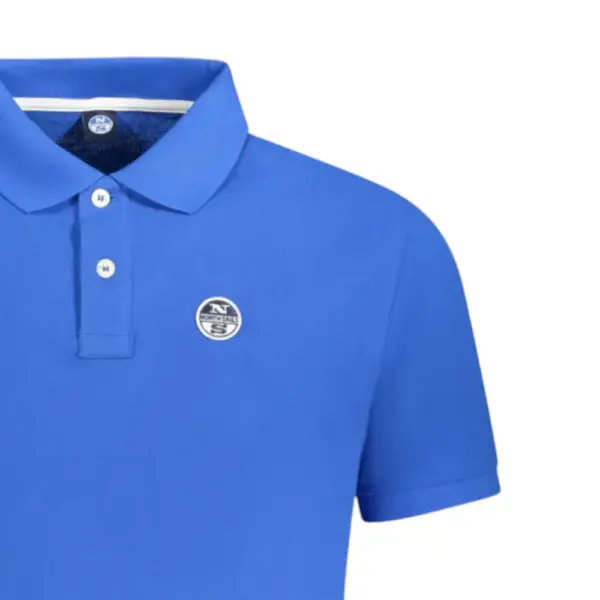 North Sails - Ανδρικό Κοντομάνικο Polo T-Shirt 995011-000-0760 Μπλε 995011-000-0760