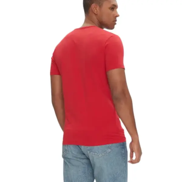 Pepe Jeans - Ανδρικό T-shirt Original Basic 3 N Slim Fit PM508212-285 Κόκκινο PM508212-285