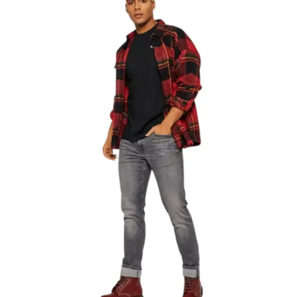 Pepe Jeans - Ανδρικό T-shirt Original Basic 3 N Slim Fit PM508212-999 Μαύρο PM508212-999