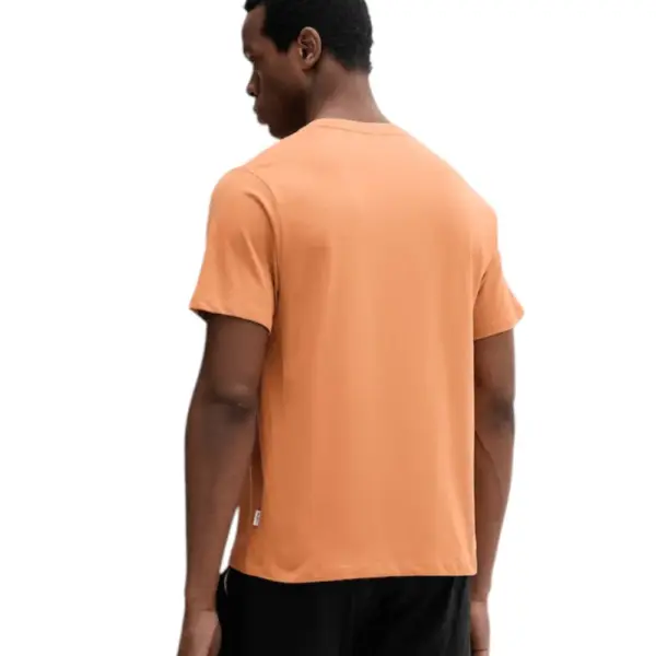 Pepe Jeans - Ανδρικό T-shirt Contrast Connor Regular Fit PM509933-166 Πορτοκαλί PM509933-166