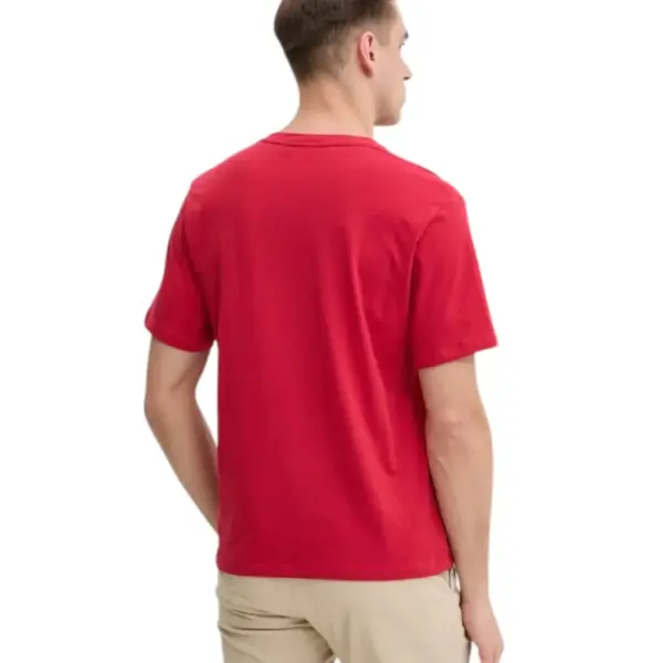 Pepe Jeans - Ανδρικό T-shirt Contrast Connor Regular Fit PM509933-285 Κόκκινο PM509933-285