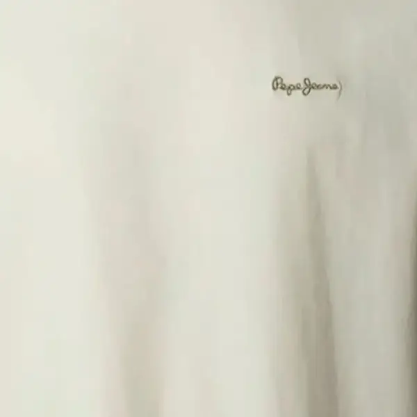 Pepe Jeans - Ανδρικό T-shirt Contrast Connor Regular Fit PM509933-803 Εκρού PM509933-803