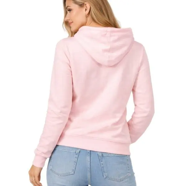 Plein Sport - Γυναικείο Φούτερ με Κουκούλα DFPS206-48 Ροζ DFPS206-48