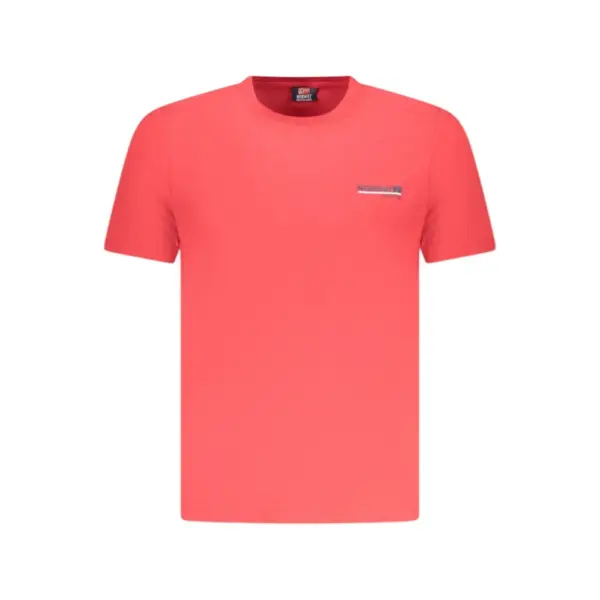 Scuola Nautica Italiana - Ανδρικό T-shirt Κοντομάνικο 856030-BITTER Κόκκινο